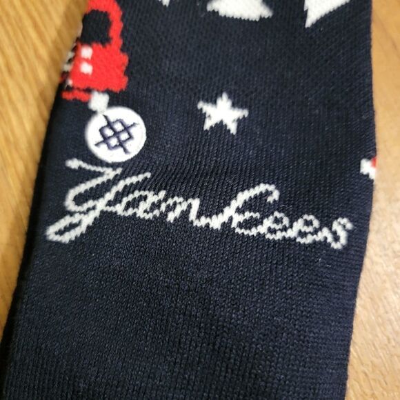 Stance MLB New York Yankees Landmark Crew Socks Navy Red USA Large L Infiknit - Picture 5 of 12